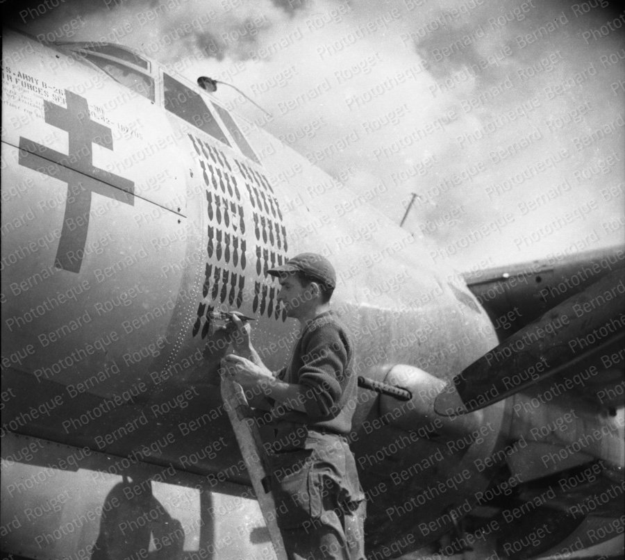 F456 GB 2/20 “Bretagne”- Marauder B26 Français - 1944