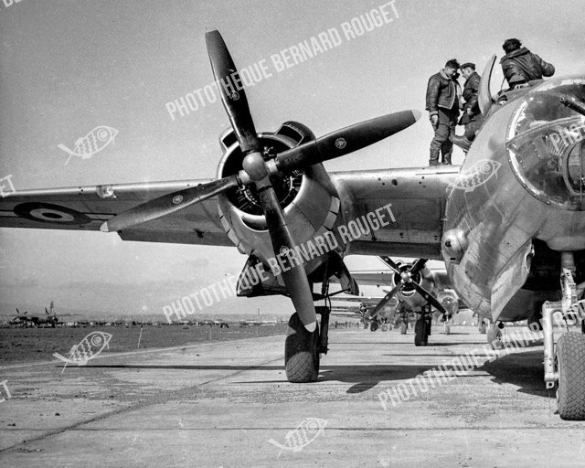 F268 Marauder B26 Français 1944 à Bron