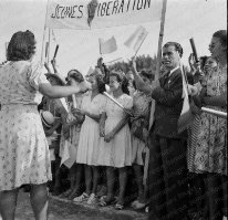 Le Général de Gaulle à Casablanca le 8 août 1943.