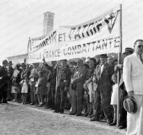 Le Général de Gaulle à Casablanca le 8 août 1943.