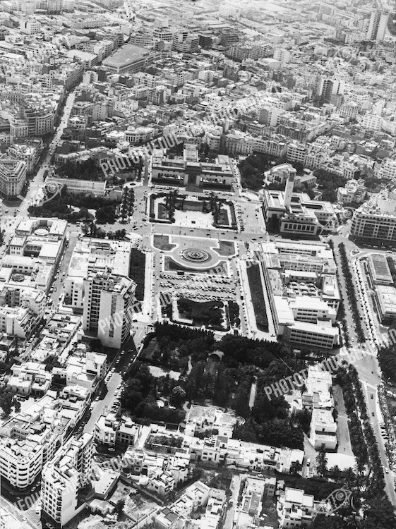 casa12 Casablanca, vue aérienne