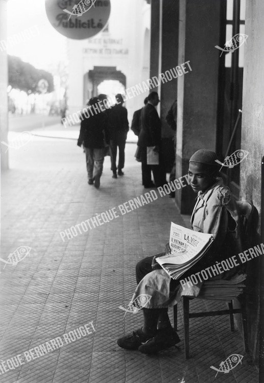 Vendeur Vigie Marocaine circa 1950