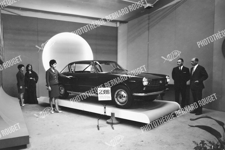 sortie fiat 2300 circa 1960