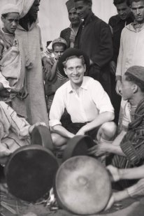 Charles Trenet à Marrakech. en 1941