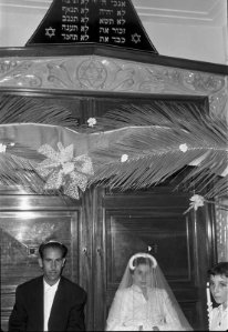 Mariage, Synagogue de Casablanca - 1955