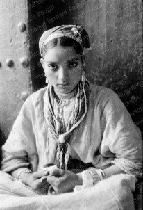 Jeune fille juive de Marrakech, 1952.