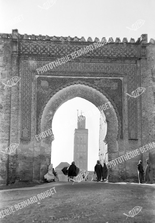 Meknès, Porte des bats, 1962