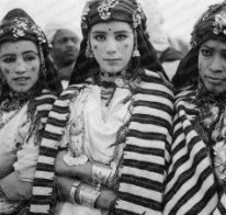 Femmes berbères, Imilchil, Moyen Atlas, 1968.