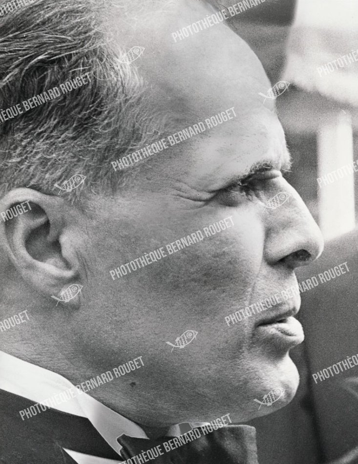 B32677 Habib Bourguiba, Président de la Tunisie,