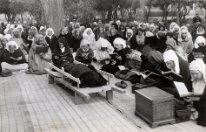 Obséques du Pacha de Marrakech, dont la famille se ralliant à la France en aout 1914 permettra d'assurer la continuité de la présence française contre les allemands en aout 1914 qui essayait...